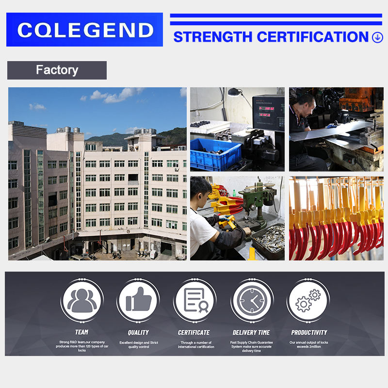 CQLegend DSC_0580 Custom Waterproof Cut Resistant A3 Steel Alloy Steel Telescopic Steering Wheel Loc