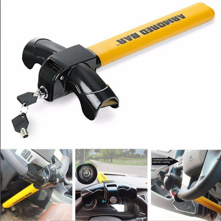 Aoteman/Chuanqi CQ-6003A Car Steering Wheel Lock - Anti-Theft Security Device Guide